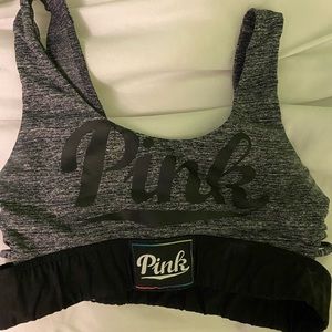Pink Sports Bra